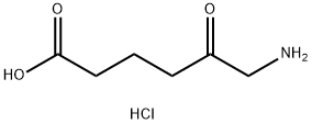 HEXANOIC ACID, 6-AMINO-5-OXO-, HYDROCHLORIDE (1:1) 结构式