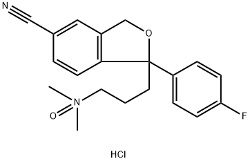 盐酸艾司西酞普兰EP杂质H (西酞普兰N氧化物HCL) 结构式