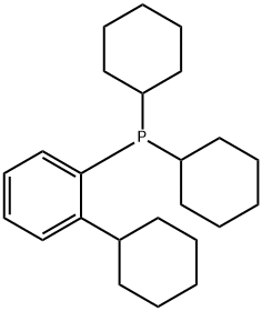 2-Cyclohexylphenyldicyclohexylphosphine 结构式