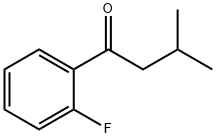 1-(2-fluorophenyl)-3-methylbutan-1-one 结构式