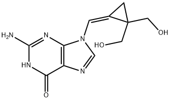 CYCLOPROPAVIR 结构式