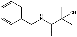 3-(苄氨基)-2-甲基丁-2-醇 结构式