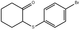 2-((4-溴苯基)硫基)环己烷-1-酮 结构式