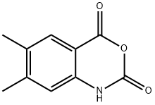 2H-3,1-Benzoxazine-2,4(1H)-dione, 6,7-dimethyl- 结构式