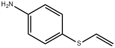 4-(乙烯基巯基)苯胺 结构式