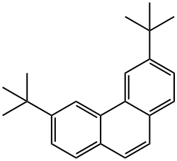 Phenanthrene, 3,6-bis(1,1-dimethylethyl)- 结构式