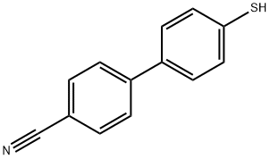 4′-Mercapto-[1,1′-biphenyl]-4-carbonitrile 结构式