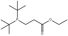 Ethyl-3-(di-tert-butylphosphino)propanoate 结构式