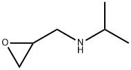 N-(oxiran-2-ylmethyl)propan-2-amine 结构式