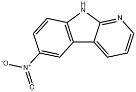 9H-Pyrido[2,3-b]indole, 6-nitro- 结构式