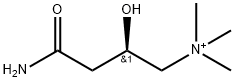 1-Butanaminium, 4-amino-2-hydroxy-N,N,N-trimethyl-4-oxo-, (2R)- 结构式