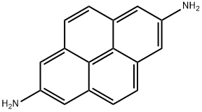 2,7-芘二胺 结构式