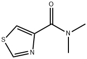 4-Thiazolecarboxamide, N,N-dimethyl- 结构式