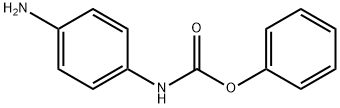 苯基N-(4-氨基苯基)氨基甲酸酯 结构式