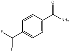 4-(difluoromethyl)benzamide 结构式