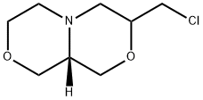 1H-[1,4]Oxazino[3,4-c][1,4]oxazine,3-(chloromethyl)hexahydro-,(3S,9aS)- 结构式