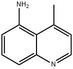 4-甲基喹啉-5-胺 结构式