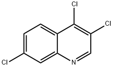 Quinoline, 3,4,7-trichloro- 结构式