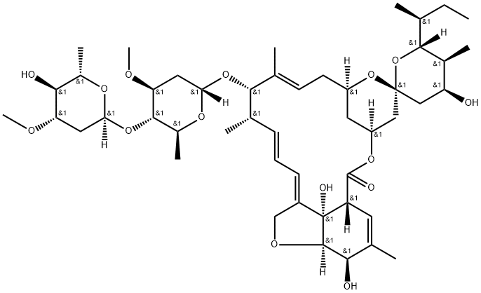 依维菌素杂质3 结构式