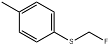 Fluoromethyl p-toluene sulfide 结构式