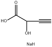 2-羟基丁-3-炔酸钠盐 结构式