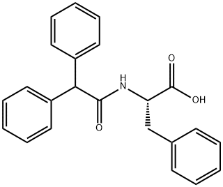 L-Phenylalanine, N-(diphenylacetyl)- (9CI) 结构式