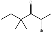 2-bromo-4,4-dimethylhexan-3-one 结构式