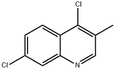 Quinoline, 4,7-dichloro-3-methyl- 结构式