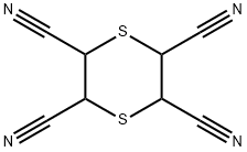 1,4-DITHIANE-2,3,5,6-TETRACARBONITRIL 结构式