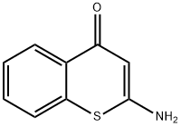 2-氨基-4H-硫代色烯-4-酮 结构式