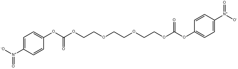 2,5,8,11-四氧杂十二烷二酸二对硝基苯酯 结构式