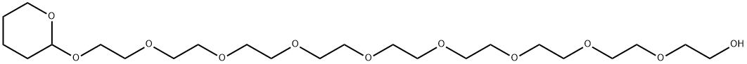 羟基-九聚乙二醇-四氢吡喃醚 结构式
