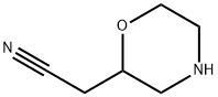 2-Morpholineacetonitrile 结构式