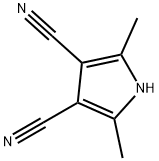 1H-Pyrrole-3,4-dicarbonitrile, 2,5-dimethyl- 结构式