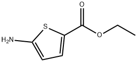 5-氨基噻吩-2-羧酸乙酯 结构式