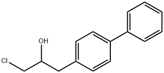 4-Biphenylethanol, α-(chloromethyl)- 结构式