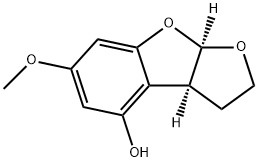 (-)-Dihydroaflatoxin D2 结构式