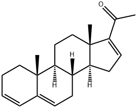 醋酸妊娠双烯醇酮酯杂质H 结构式