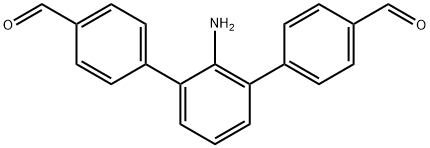 2-AMINO-[1,1:3,1-TERPHENYL]-4,4-DICARBALDEHYDE 结构式