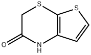 1H,2H,3H-thieno[2,3-b][1,4]thiazin-2-one 结构式