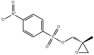 (S)-2-甲基缩水甘油-4-硝基苯磺酸酯 结构式