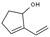 2-Cyclopenten-1-ol, 2-ethenyl- 结构式