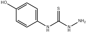 Hydrazinecarbothioamide, N-(4-hydroxyphenyl)- 结构式