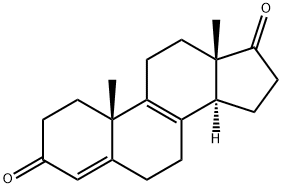 Androsta-4,8(9)-diene-3,17-dione 结构式