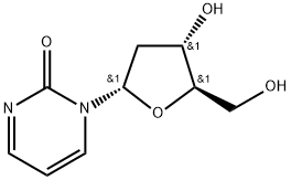 2(1H)-Pyrimidinone, 1-(2-deoxy-α-D-erythro-pentofuranosyl)- 结构式