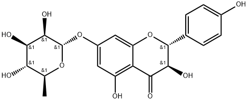 Aromadendrin 7-O-rhamnoside 结构式