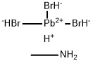 钙钛矿CH3NH3PBBR3 固体 结构式