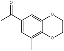 Ethanone, 1-(2,3-dihydro-8-methyl-1,4-benzodioxin-6-yl)- 结构式