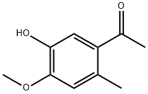 1-(5-羟基-4-甲氧基-2-甲基苯基)乙酮 结构式