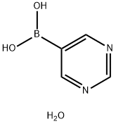 嘧啶-5-硼酸 结构式